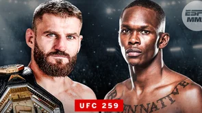UFC 259: Israel Adesanya vs. Jan Blachowicz / SLUŽBENI FIGHT CARD